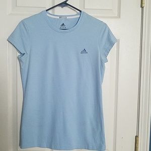 Blue Adidas Clima365 Large T-Shirt